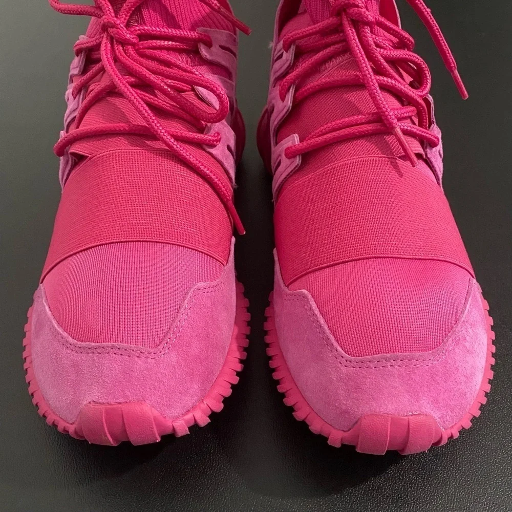 Adidas Tubular Doom EQT Pink Sneakers S74795 Men Size 10 Trainers Like New
